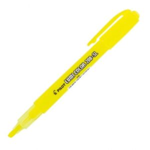 Marca Texto Pilot Lumicolor Amarelo Fluorescente – Ponta Chanfrada – Unidade