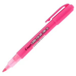 Marca Texto Pilot Lumicolor Rosa Fluorescente – Ponta Chanfrada – Unidade
