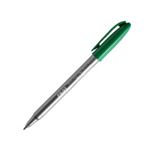 Caneta Marcador Retroprojetor Pilot Ponta Média Verde - Unidade