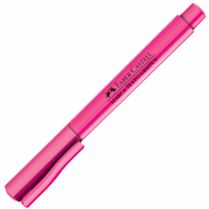 Caneta Marca Texto Faber-Castell Grifpen Rosa - O Marcador n.º 1 para Escritórios