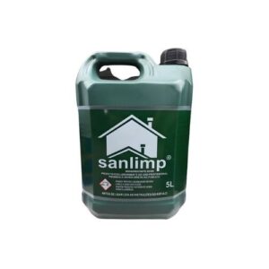 Ácido Líquido Limpa Pedras Sanlimp – Galão de 5 Litros – Uso Profissional e Pós-Obra