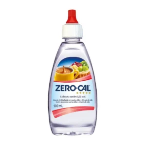 Adoçante Líquido Zero-Cal Tradicional – Frasco com 100ml – Rende muito mais
