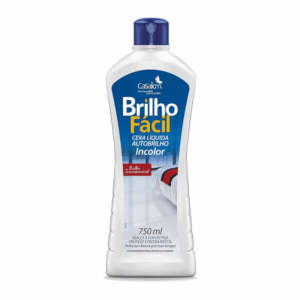 Cera Líquida Brilho Fácil Incolor – Frasco 750ml – Brilho Instantâneo e Proteção