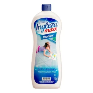 Cera Líquida Ingleza Max Incolor – Frasco 750ml – Brilho Máximo e Longa Duração