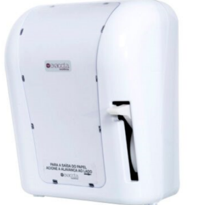 Dispenser Toalheiro para Papel Bobina Trilha – Sistema Puxe e Corte com Alavanca – Unidade
