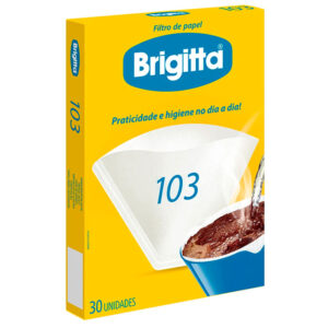 Filtro de Papel para Café Brigitta 103 – Caixa com 30 Unidades – Tamanho Família