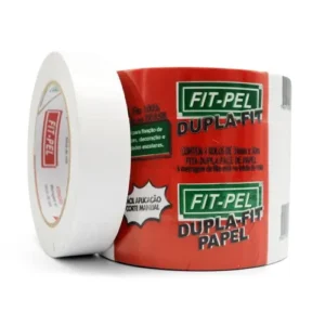 Fita Dupla Face de Papel 25mm x 30m Fiti-Pel - Adesivo de Alta Performance