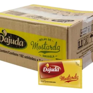 Mostarda D’Ajuda Sachê 7g – Caixa com 192 Unidades