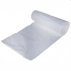 Saco para Lixo Branco 40 Litros Plastnova em Rolo - 100 Unidades