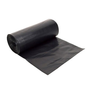 Saco para Lixo Preto 40 Litros Plastnova em Rolo - 100 Unidades