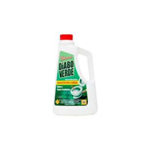 Desentupidor Líquido Diabo Verde (Frasco 1 Litro) – Ação Rápida para Pias e Ralos