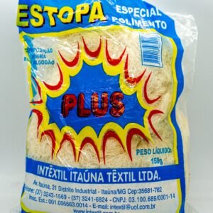 Estopa para Polimento Plus 150g – Estopa de Algodão Macia para Acabamento