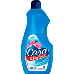 Limpador Perfumado Casa & Perfume Agradable Azul 1L – Perfumação Prolongada e Brilho