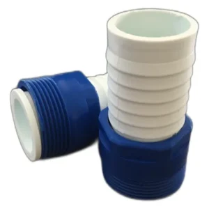 Adaptador para Mangueira de Piscina Cris Água (Branco e Azul) – Unidade
