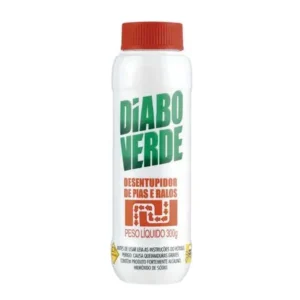 Desentupidor de Pias e Ralos Diabo Verde Granulado (Pote 300g) – Ação Desentupidora em Escamas