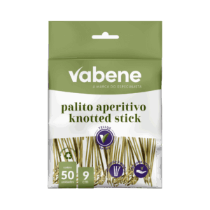 Palito de Bambu Knotted Stick 9cm Vabene – Pacote com 50