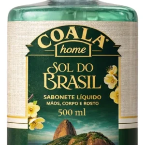 Sabonete Líquido Coala Sol do Brasil 500ml com Dosador – Fragrância Marcante