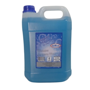 Sabão Líquido para Roupas Clorax Azul 5L – Limpeza Profunda e Alta Economia