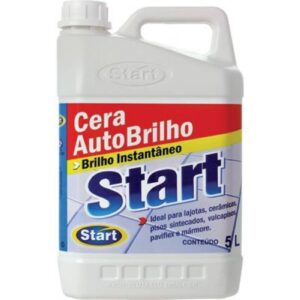 Cera Líquida Auto Brilho Start – Acabamento Acrílico Profissional – Galão 5 Litros