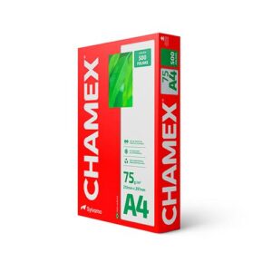 Papel Sulfite A4 75g Branco Chamex Multi – Resma com 500 Folhas