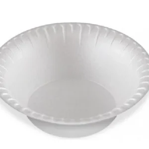 Prato de Isopor Darnel 15cm Fundo (Bowl) para Caldos e Sopas – Pacote com 20 Unidades