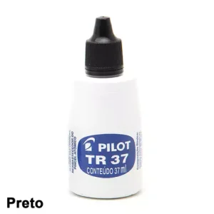 Tinta Reabastecedora para Pincel Atômico Preta 37ml – Unidade