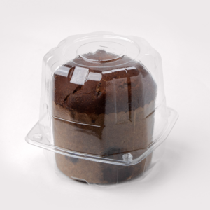 Embalagem para Panetone 500g D 33 Dona Rita – Pote Alto Transparente com Tampa – Unidade