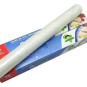 Filme de PVC Esticável Refil 28cm x 15m Guarufilme – Rolo Doméstico para Alimentos – Unidade