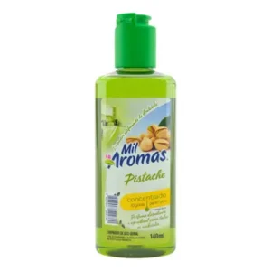 Aromatizante Concentrado de Ambientes Pistache 140ml Mil Aromas – Essência Líquida Perfumada – Frasco 140ml