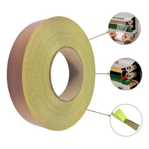 Fita Teflon Sem Cola 30mm para Seladoras de Sacos Plásticos – Fita PTFE Antiaderente sem Adesivo – Venda por Metro