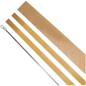 Kit Reparo para Seladora 30cm – Fita Teflon Adesiva e Resistência Plana 300mm – Unidade