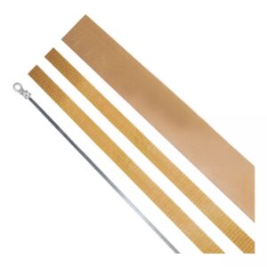 Kit Reparo para Seladora 40cm – Fita Teflon Adesiva e Resistência Plana 400mm – Unidade