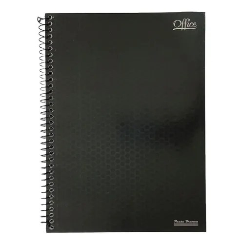 Caderno 1 4 Espiral Capa Dura 200 Folhas – Caderno Pequeno Pautado de Alta Capacidade – Unidade Caderno 1/4 Espiral Capa Dura 200 Folhas – Unidade - Imagem 1