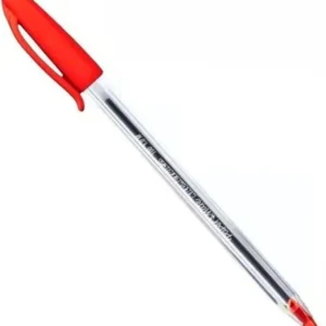 Caneta Esferográfica Paper Mate Kilométrica 1.0mm Vermelha Ponta Média – Caneta Quilimétrica Escrita Macia para Correção e Visto – Unidade