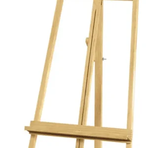 Cavalete Porta Quadro em Madeira 180cm Tripé de Piso – Suporte Regulável para Telas Pintura Espelho e Painel de Festa – Unidade