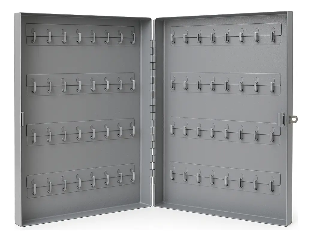 Claviculário Armário Organizador para 30 Chaves em Aço com Fechadura – Porta Chaves Parede Condomínio e Empresa – Unidade Claviculário Armário Organizador para 30 Chaves em Aço com Fechadura – Porta Chaves Parede Condomínio e Empresa – Unidade