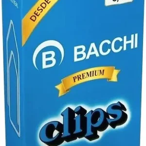 Clips para Papel Galvanizado 8/0 Gigante Caixa com 25 Unidades – Clipes de Aço Extra Grande Antiferrugem para Processos e Calhamaços