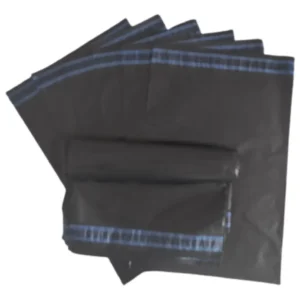 Envelope de Segurança E-commerce 26x36cm Preto Inviolável – Saco Plástico para Correios e Marketplace – Pacote c/ 20 Unidades