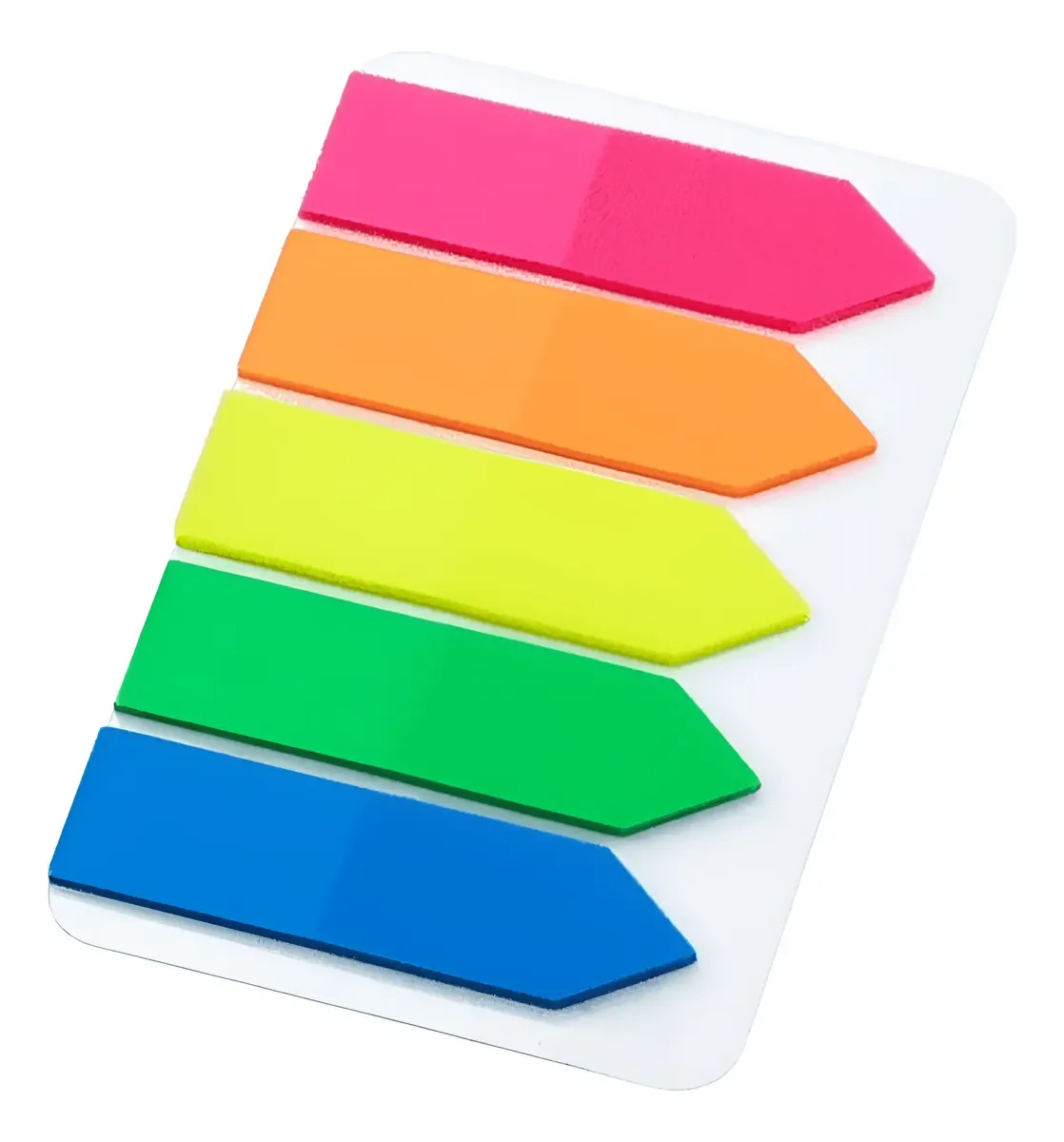Marcador de Página Adesivo Neon 5 Cores c 125 Folhas BRW – Abas Plásticas Reposicionáveis para Indexação – Unidade Marcador de Página Adesivo Neon 5 Cores c/ 125 Folhas BRW – Abas Plásticas Reposicionáveis para Indexação – Unidade