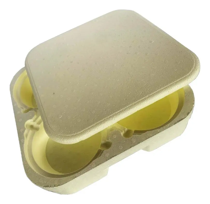 Porta Marmitex de Isopor EPS Nº 08 Global com 4 Cavidades – Bandeja Térmica para Transporte de Marmita e Delivery – Unidade0 Porta Marmitex de Isopor EPS Nº 08 Global com 4 Cavidades – Bandeja Térmica para Transporte de Marmita e Delivery – Unidade