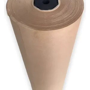 Bobina de Papel Kraft 120cm 80g Industrial – Rolo Fechado
