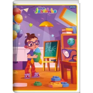 Caderno Universitário Brochura Capa Flexível 96 Folhas Brochurão 1 Matéria – Unidade