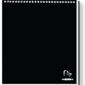 Caderno Universitário Espiral 10 Matérias 160 Folhas Capa Flip Neutro – Caderno Escolar e Corporativo – Unidade