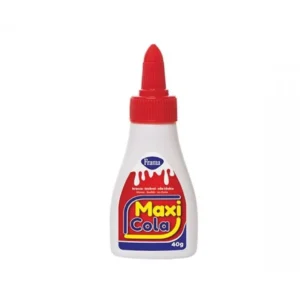Cola Branca Escolar Líquida Maxi 40g Lavável Não Tóxica – Unidade