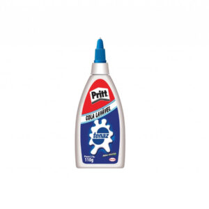 Cola Branca Escolar Líquida Tenaz Pritt 110g Lavável Não Tóxica – Unidade