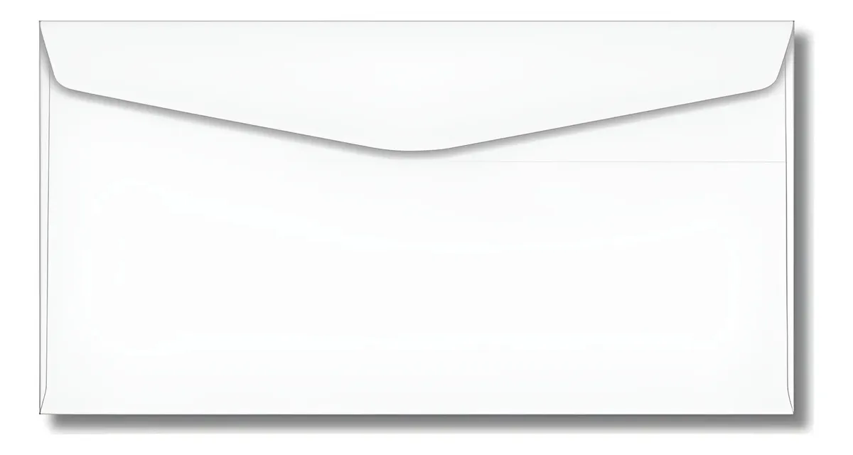 Envelope Carta Ofício Branco 114x229mm 80g sem RPC Liso DL – Envelope Postal para Folha A4 em 3 Partes – Unidade Avulsa Envelope Carta Ofício Branco 114x229mm 80g sem RPC Liso DL – Envelope Postal para Folha A4 em 3 Partes – Unidade Avulsa