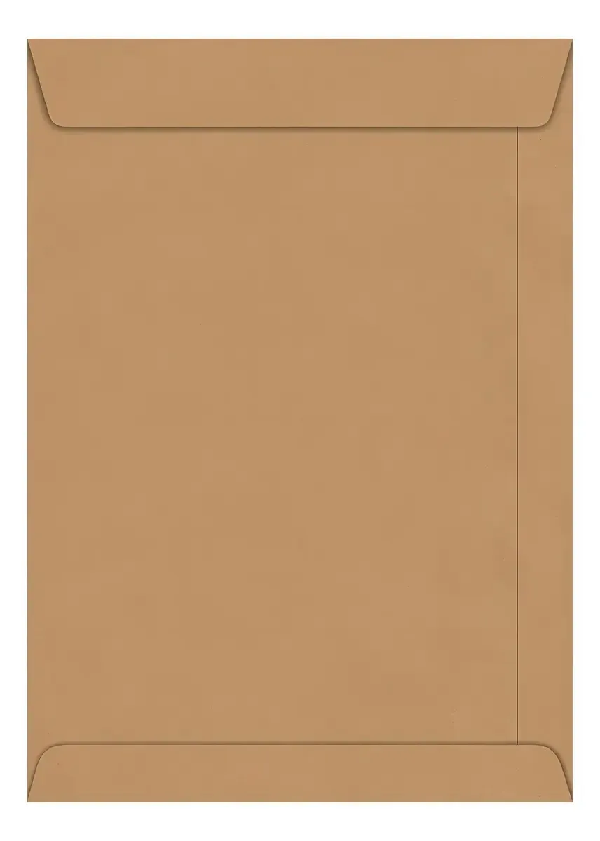Envelope Saco Kraft Natural A4 Ofício 240x340mm 80g – Envelope Pardo para Documentos – Unidade Avulsa Envelope Saco Kraft Natural A4 Ofício 240x340mm 80g – Envelope Pardo para Documentos – Unidade Avulsa